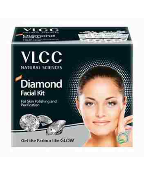 VLCC Diamond Facial Kit for Skin Polishing and Purification  60gm